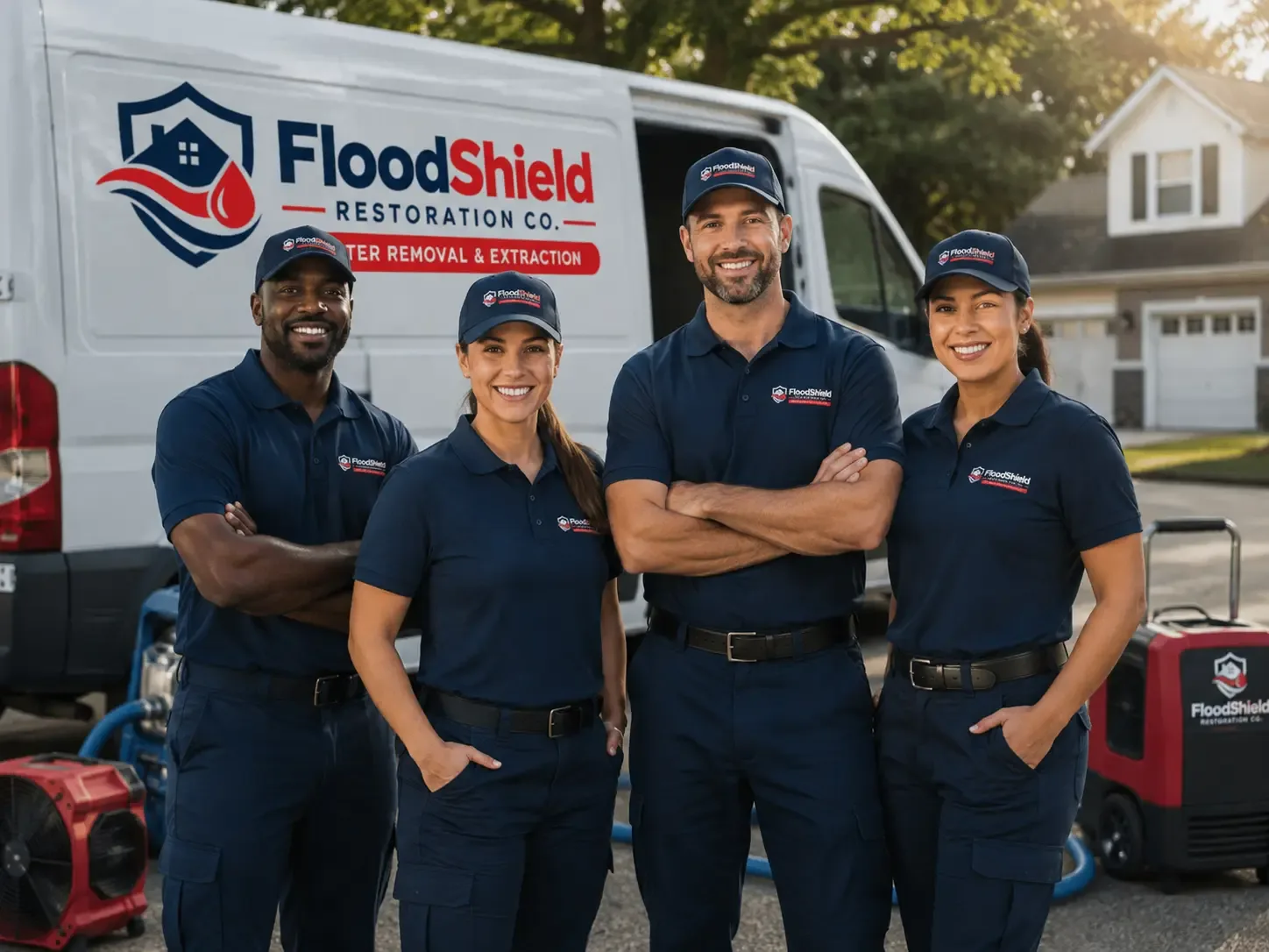 Flood Damage Restoration company in Fort Polk, LA